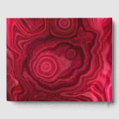 Trendy Stylish Arch Foto Quinceanera Gästebuch (Rückseite)