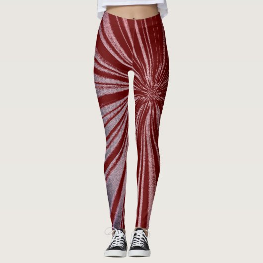 Trendy Stylish Astral Leinwand Design Leggings (Vorderseite)