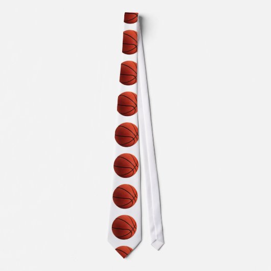 Trendy Stylish Basketball Neck Tie Krawatte (Vorderseite)