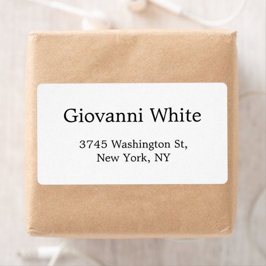 Trendy Stylish Black & White Schlicht Elegante Mod (Insitu)