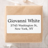 Trendy Stylish Black & White Schlicht Elegante Mod (Insitu)