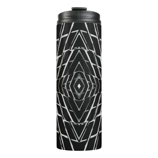Trendy Stylish einzigartig Design Thermosbecher (Vorderseite)