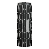 Trendy Stylish einzigartig Design Thermosbecher (Rückseite)