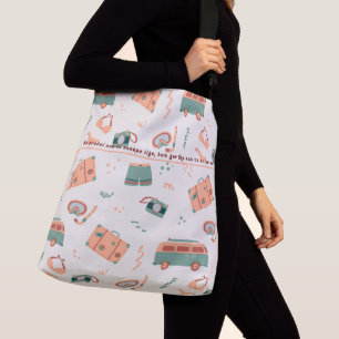 Trendy stylish fun go Plätze Tote Tasche