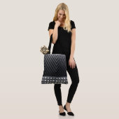 Trendy Stylish Gorgeous Studentenleder Tasche (Am Model)