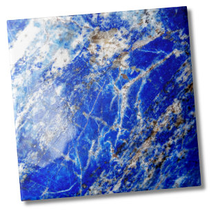 Trendy Stylish lebendig Mineral Deep Blue Stone Fliese