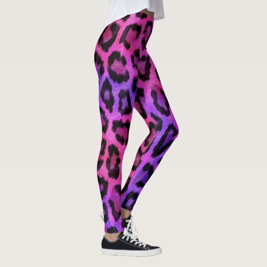 Trendy Stylish Leopard Pattern Leggings (Rechts)