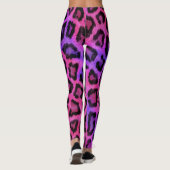 Trendy Stylish Leopard Pattern Leggings (Rückseite)