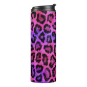 Trendy Stylish Leopard Pattern Thermosbecher (Nach links gedreht)