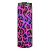Trendy Stylish Leopard Pattern Thermosbecher (Rückseite)