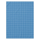Trendy Stylish Unique Blue Pattern Tischdecke (Vorderseite)