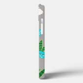 Trendy Succules & Sleeping Llama | PERSONALISIERT Case-Mate iPhone Hülle (Rückseite / Links)