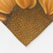Trendy Sunflower Schöne Sammlung Fleecedecke (Ecke)