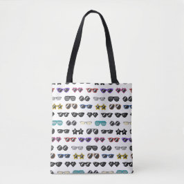 Trendy Sunglasses Pattern Tote Bag - Modisch Tasche