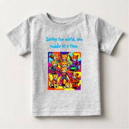Trendy Superheros Baby T-shirt