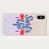Trendy Surf's Up Sunset Palm Trees Case-Mate iPhone Hülle (Rückseite (Horizontal))