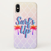 Trendy Surf's Up Sunset Palm Trees Case-Mate iPhone Hülle (Rückseite)