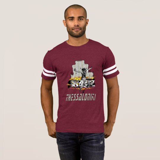 Trendy T-Shirt für Skater/Thessaloniki/Greece