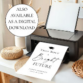 Trendy Taco Bout a Bright Future Abschluss Poster