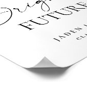 Trendy Taco Bout a Bright Future Abschluss Poster (Ecke)