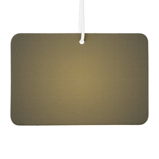 Trendy Tan und Black Grainy Vignette Autolufterfrischer (Vorderseite)