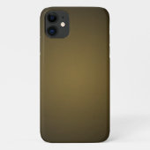 Trendy Tan und Black Grainy Vignette Case-Mate iPhone Hülle (Rückseite)