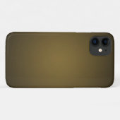 Trendy Tan und Black Grainy Vignette Case-Mate iPhone Hülle (Rückseite (Horizontal))