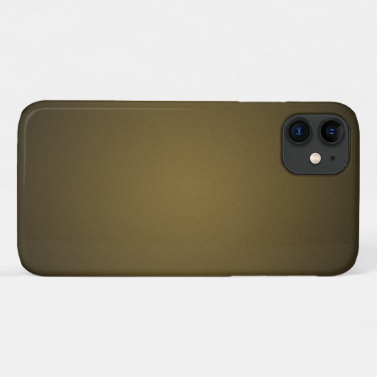 Trendy Tan und Black Grainy Vignette Case-Mate iPhone Hülle (Rückseite (Horizontal))