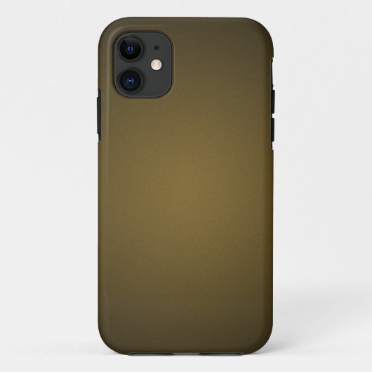 Trendy Tan und Black Grainy Vignette Case-Mate iPhone Hülle (Rückseite)