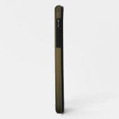 Trendy Tan und Black Grainy Vignette Case-Mate iPhone Hülle (Hinten/Links)