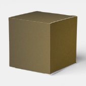 Trendy Tan und Black Grainy Vignette Geschenkschachtel (Rückseite)