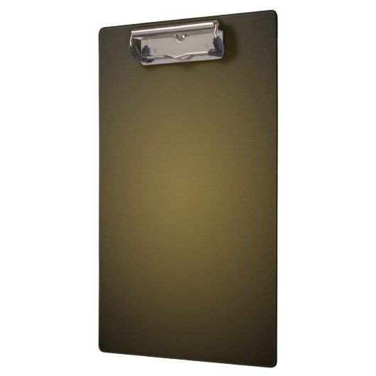 Trendy Tan und Black Grainy Vignette Klemmbrett (Links)