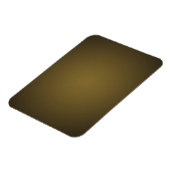 Trendy Tan und Black Grainy Vignette Magnet (Linke Seite)