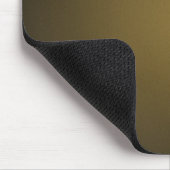 Trendy Tan und Black Grainy Vignette Mousepad (Ecke)
