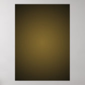 Trendy Tan und Black Grainy Vignette Poster (Vorne)