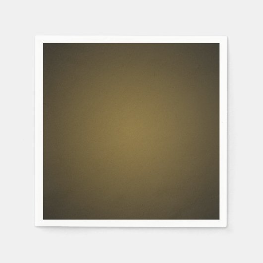 Trendy Tan und Black Grainy Vignette Serviette (Vorderseite)