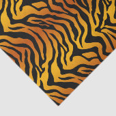 Trendy tiger Tigerstreifen Seidenpapier (Ausschnitt)