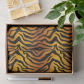 Trendy tiger Tigerstreifen Seidenpapier (Geschenk)