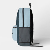 Trendy Travel Rucksack Druck Sticken Rucksack (Rechts)