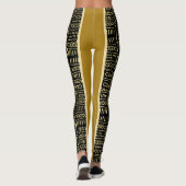 Trendy Tribal Design Leggings (Rückseite)