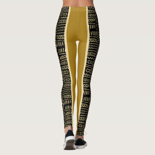 Trendy Tribal Design Leggings (Rückseite)