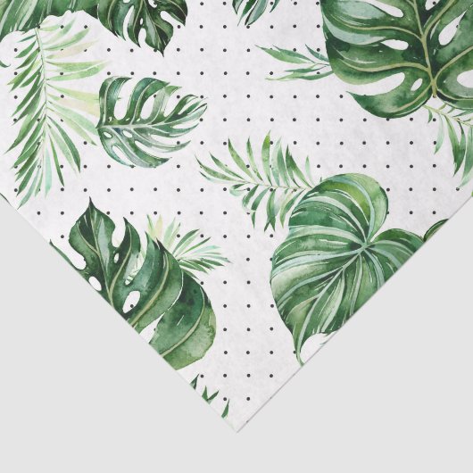 Trendy Tropical Beach Seidenpapier (Ausschnitt)