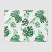 Trendy Tropical Beach Seidenpapier (Vorderseite)