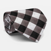 Trendy Tropical Foliage Green Blätter Muster Krawatte (Gerollt)