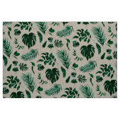Trendy Tropical Foliage Green Blätter Muster Stoff (Fat Quarter (45,7 x 55,9 cm))