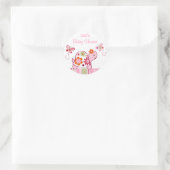 Trendy Tropical Turtle Umschlag Aufklebers Sticker (Tasche)