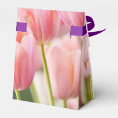 Trendy Tulip Gefallen oder Geschenkboxen Geschenkschachtel (Rückseite)
