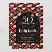 Trendy Tulip Themed Daughter’S Birthday Einladung (Vorne/Hinten)