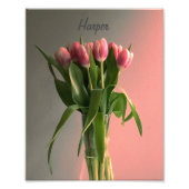 Trendy Tulips V6 Original Blume Foto für sie (Vorne)