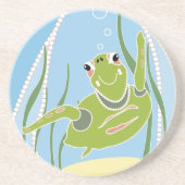 Trendy Turtle Getränkeuntersetzer (Vorne)